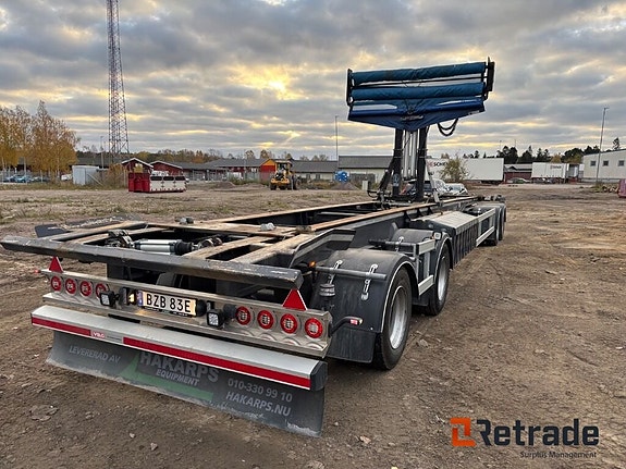 Lastväxlarvagn Hakarps 12-20 - 2024 38ton