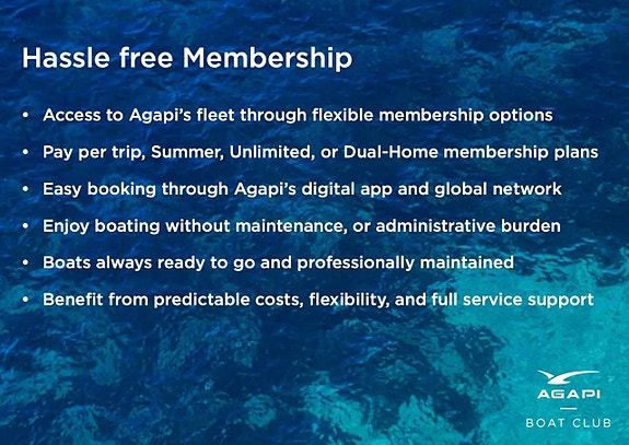 Agapi Boat Club Category C Boat Membership 2 of 3