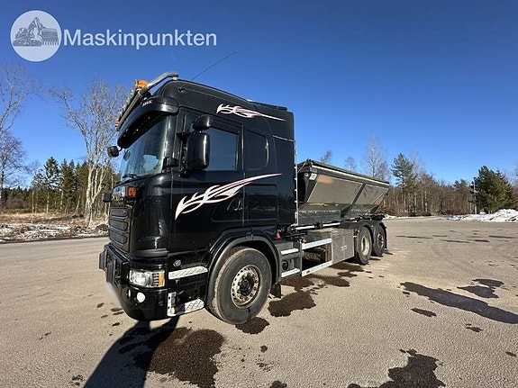 Scania G 440 med asfaltsflak