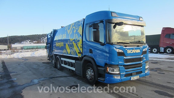 Scania P-serie NTM 2 Fack / CNG Gasbil 2 of 5