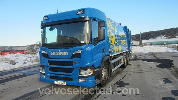 Scania P-serie NTM 2 Fack / CNG Gasbil