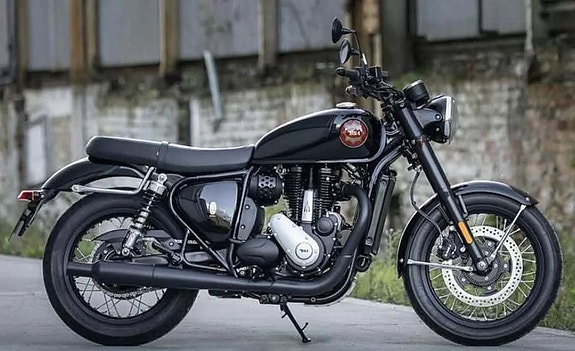 BSA 650 GOLD STAR -Shadow Black Tidlös brittisk design-Leverans i hela Sverige