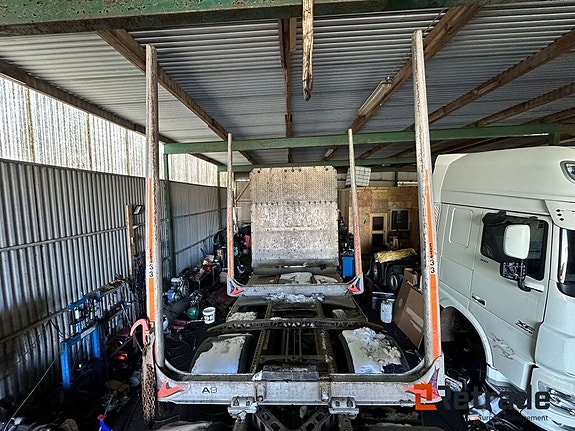 Timmerbankar lastbil A9 / Komplettpåbyggnadsram