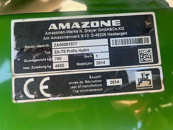 Amazone ZA-TS Profis Hydro 3200 6 of 6