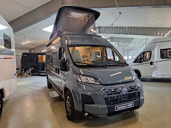 Bürstner B66 Campeo C 600 Dubbelbädd, Automat, Solcell, Lager