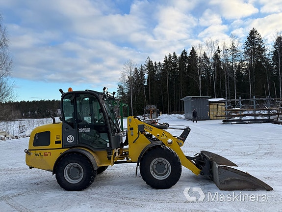Hjullastare Wacker Neuson WL57 med tillbehör 4 of 27
