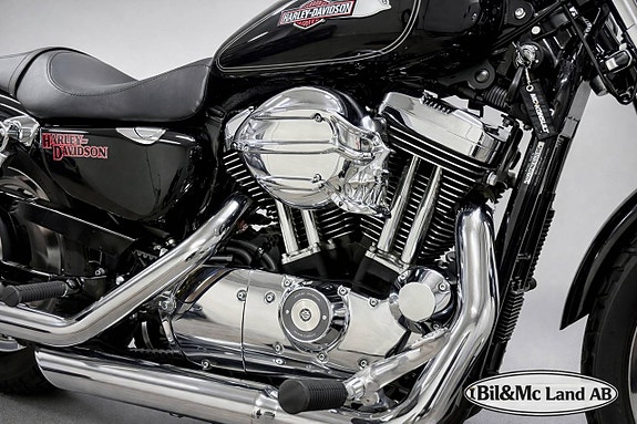 Harley-Davidson 1200 Custom 1.2,2008/Ny besikt 2028/Lågamil 10 of 11