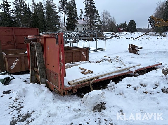 Maskinflak & Lastväxlarflak 2st