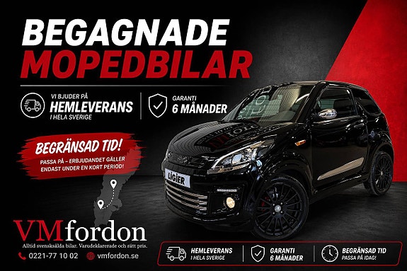 Ligier JS50 DCI Elegance 2494mil *FULLSERVAD-HEMLEVERANS*