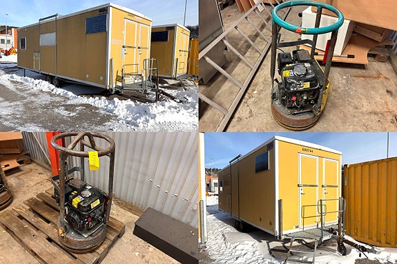 Personalvagn 2st & Markvibrator 2st