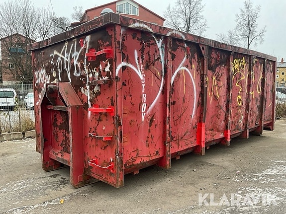 Lastväxlarcontainer Hamo 30m3 2st