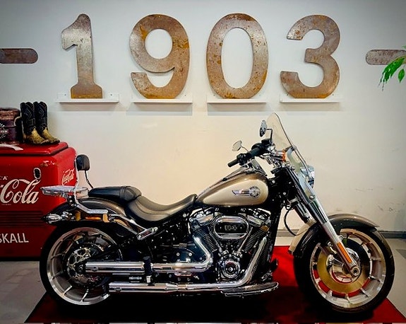 Harley-Davidson FLSTF Fatboy 114 M8 Som NY!!!