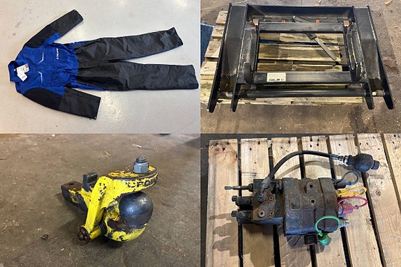 Overall, Redskapsadapter, Kuldragsinsats & Lastarventil