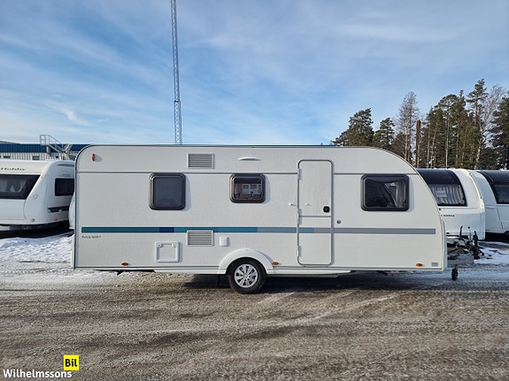 Adria AVIVA 563 PT Barnkammarvagn Pluspaket Golvvärme 7 bäddar