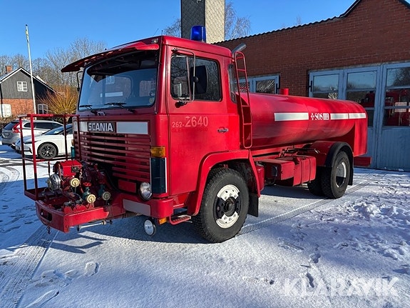 Brandbil Scania 81