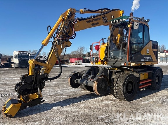 Hjulgrävare TSA Volvo EWR150E