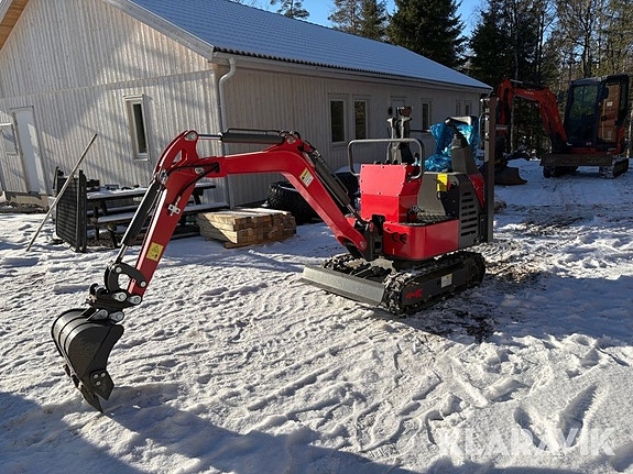 Grävmaskin Nuoman Machinery NM-E12 minigrävar