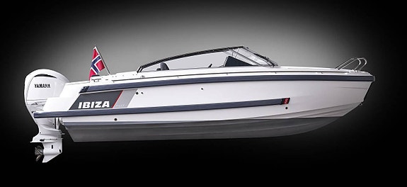 Ibiza 711 Touring 2026 ink. Yamaha F250 XSB2 NYHET!