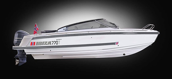 Ibiza 770 Touring 2026 ink. Yamaha F250 XSB2 NYHET!