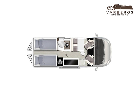 Karmann Davis 620 Trendstyle *AUTOMAT* Långbädd / Dieselvärmare / 636cm / Garanti / Gästsäng / 3850kr/mån. (3.95% ränta) 2 of 24