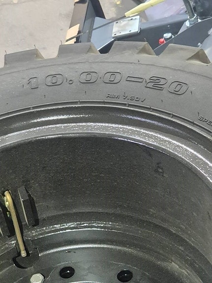 Sany Dubbelhjul till Hjulgrävare 10.00-20 nya med fälg