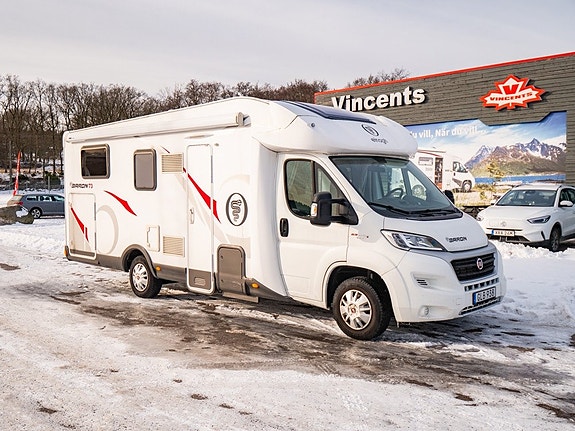 Elnagh Baron 73 *Långbäddar *Taksäng *Solcell *AC