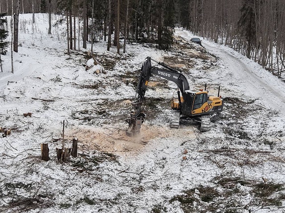 Stubbfräs för grävmaskin, Köp den av  WTP Maskin AB