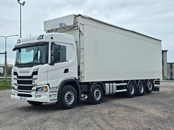 Scania G540 10X4 walkingfloor 74m3 Flisbil