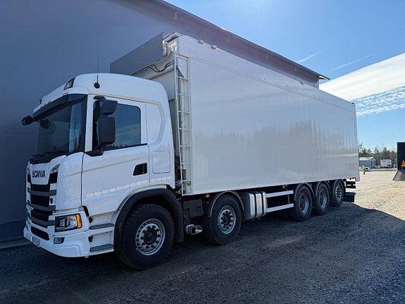Scania G540 10X4 walkingfloor 74m3 Flisbil