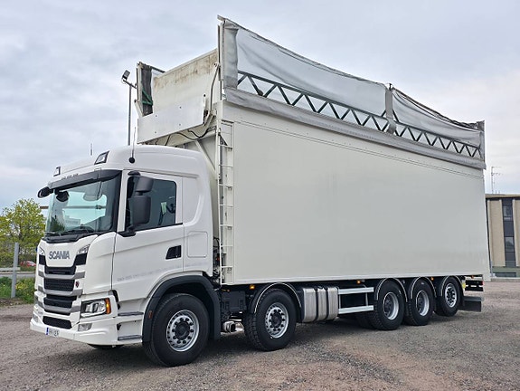 Scania G540 10X4 walkingfloor 74m3 Flisbil 8 of 12