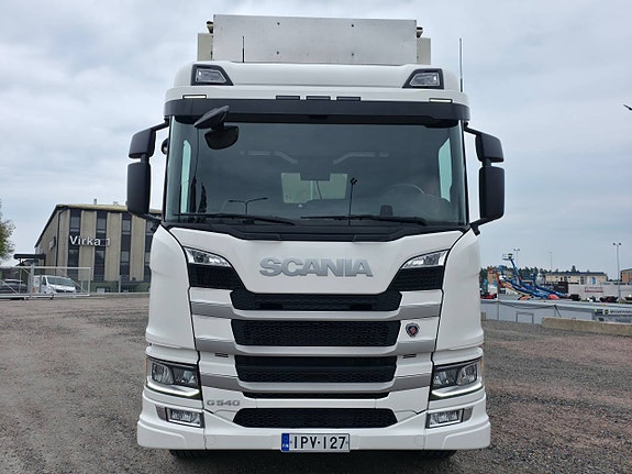 Scania G540 10X4 walkingfloor 74m3 Flisbil 2 of 12