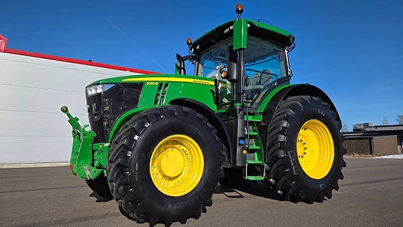 John Deere 7310R FL+PTO 50km