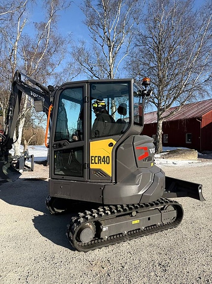 Minigrävare Volvo ECR40F med rototilt 2 of 12