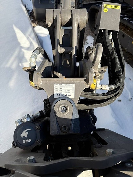 Minigrävare Volvo ECR40F med rototilt 11 of 12