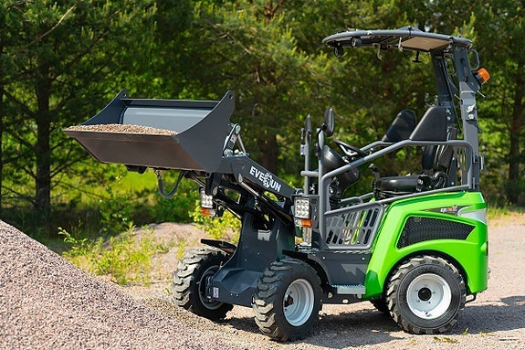 NY! EVERUN ER08E Hjullastare - Kompaktlastare - ELDRIVEN