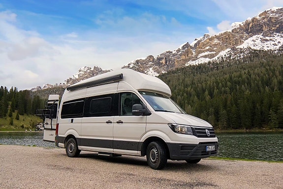 Volkswagen Grand California 600 Campervan Husbil uthyres 13 of 13