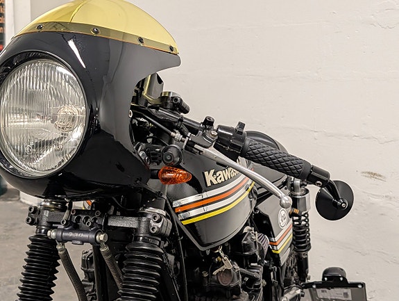 Kawasaki Z550 Caferacer, Unik ombyggnation, Rätt stuk*SÅLD* 12 of 13