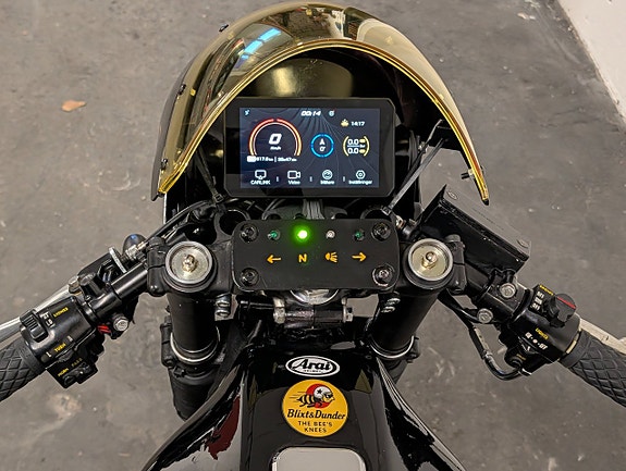 Kawasaki Z550 Caferacer, Unik ombyggnation, Rätt stuk*SÅLD* 4 of 13
