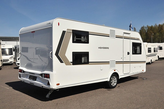 Weinsberg CaraOne 550UK Golvvärme 1700 kg  Barnkammare/ DEMOVAGN 3 of 5
