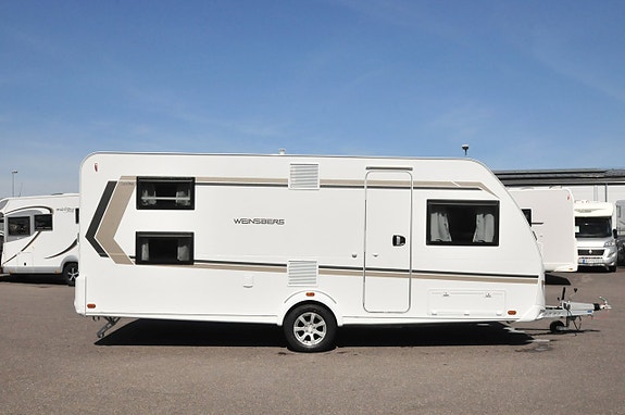 Weinsberg CaraOne 550UK Golvvärme 1700 kg  Barnkammare/ DEMOVAGN 2 of 5