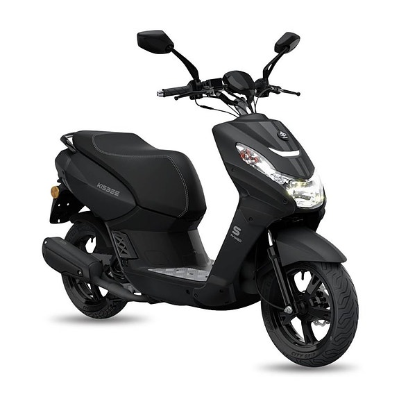 Peugeot Kisbee S Naked 4-takt Mad Black €5+ Kampanj!