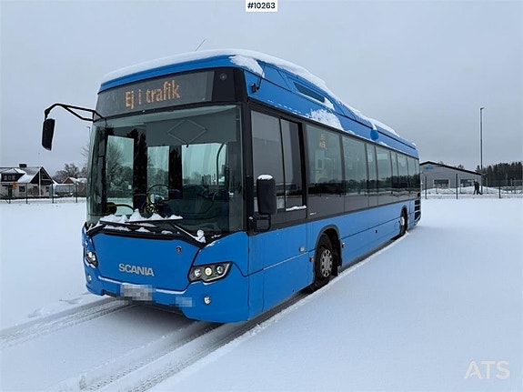 SCANIA CITYWIDE 2-AXLIG Stadsbuss (219,000:- ex moms)