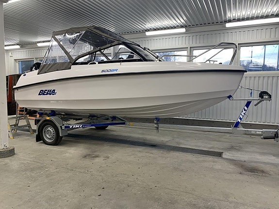 Bella 500 BR ny med Mercury 80 Hk fyrt EFI 2026