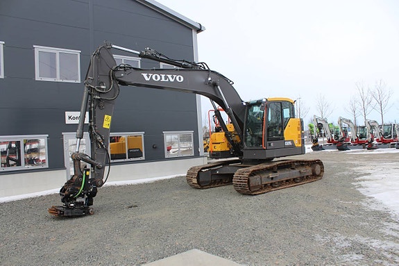 Volvo ECR235EL, ECR 235, ECR 235EL, Rototilt m. grip 3 of 12