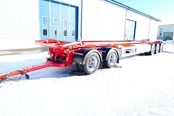 Kilafors 5axl Omgående Leverans 2 Burkars överföringsvagn