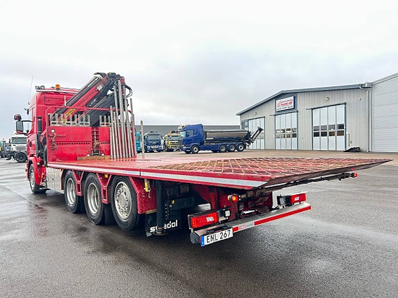 Maskinbil Scania g450 storkran med jibb 3 of 12