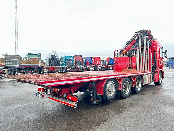 Maskinbil Scania g450 storkran med jibb 7 of 12