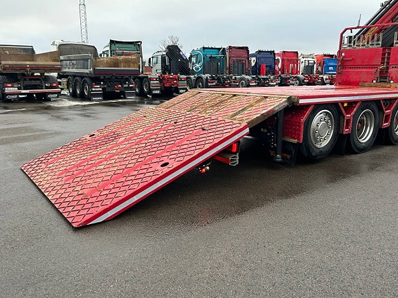 Maskinbil Scania g450 storkran med jibb 8 of 12