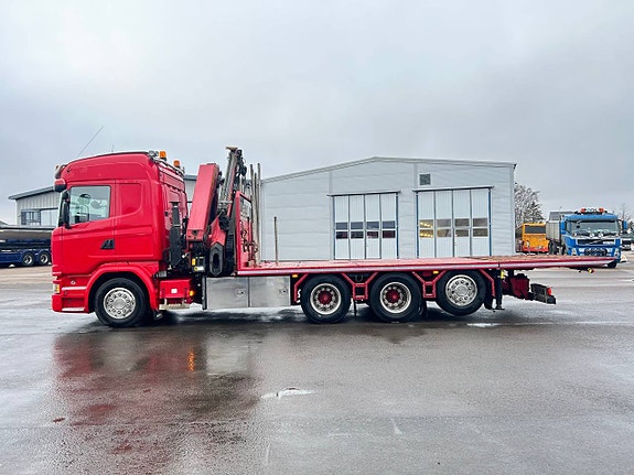 Maskinbil Scania g450 storkran med jibb 2 of 12
