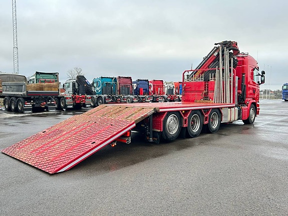 Maskinbil Scania g450 storkran med jibb 9 of 12